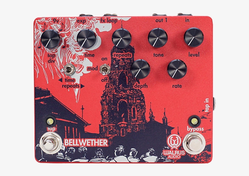 Walrus Audio Bellwether Analog Delay, transparent png #9474400