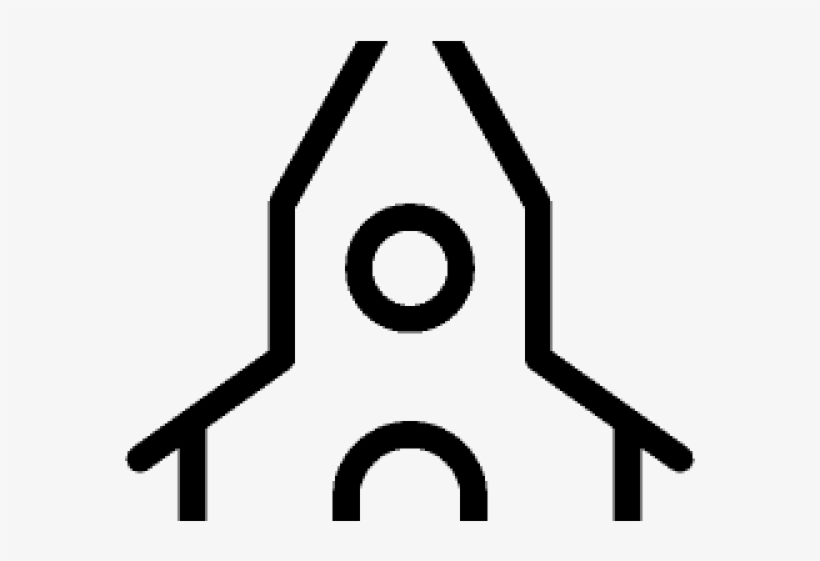 Church Clipart Icon - Circle, transparent png #9474754