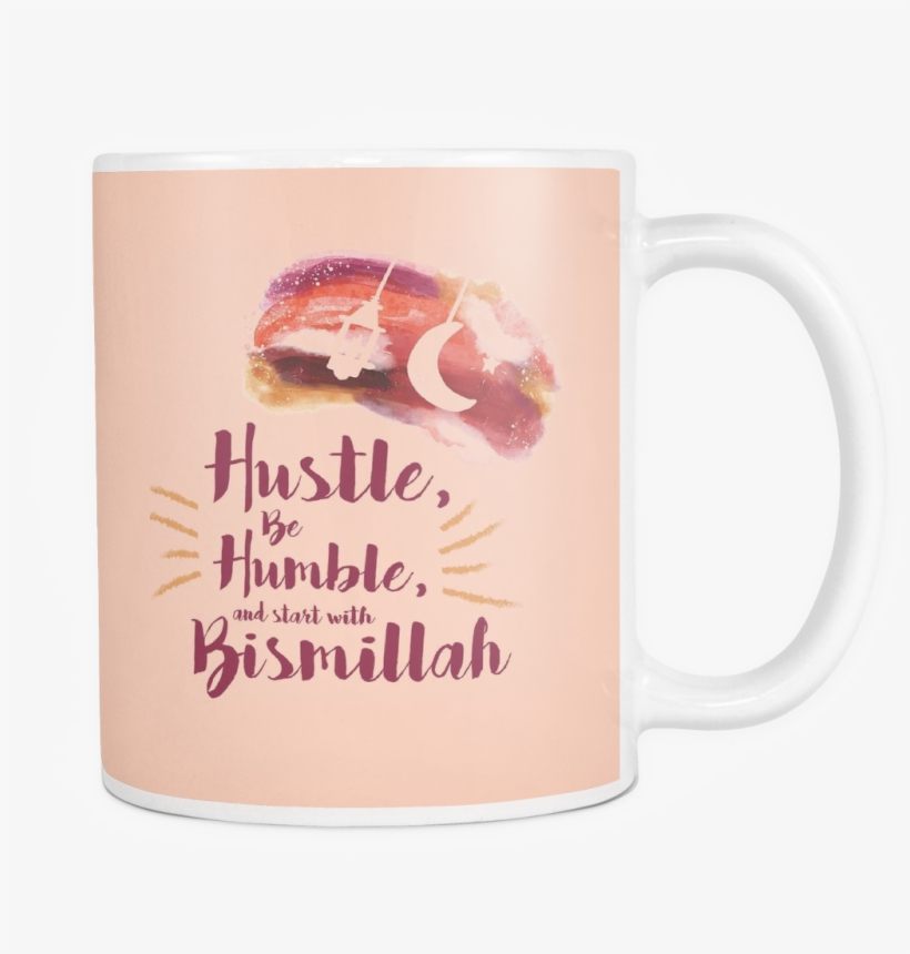 Hustle & Bismillah - Coffee Cup, transparent png #9474955
