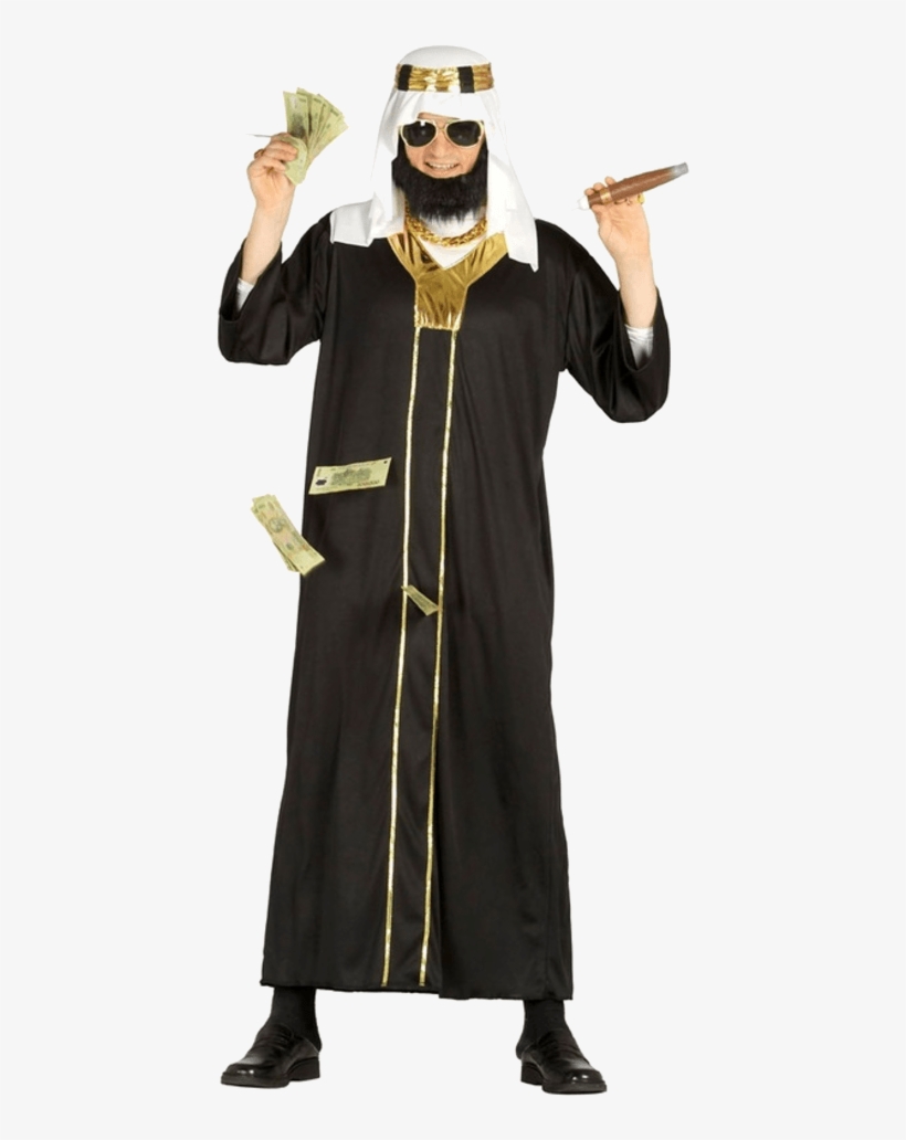 Adult Petrodollar Sheik Costume - Sheikh Costume, transparent png #9475274