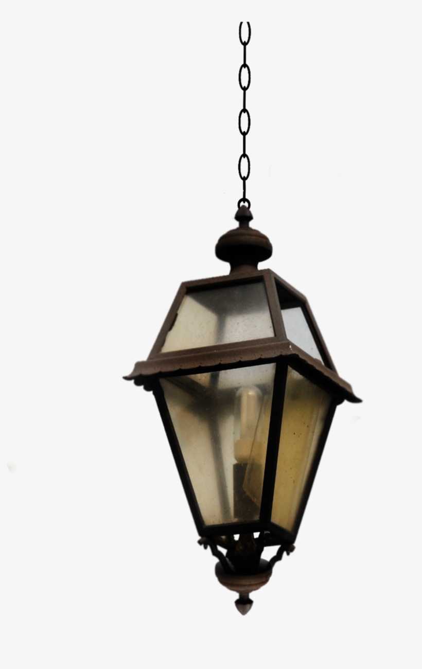 Hanging Lamp Png By Moonglowlilly - Old Hanging Lights Png, transparent png #9475310