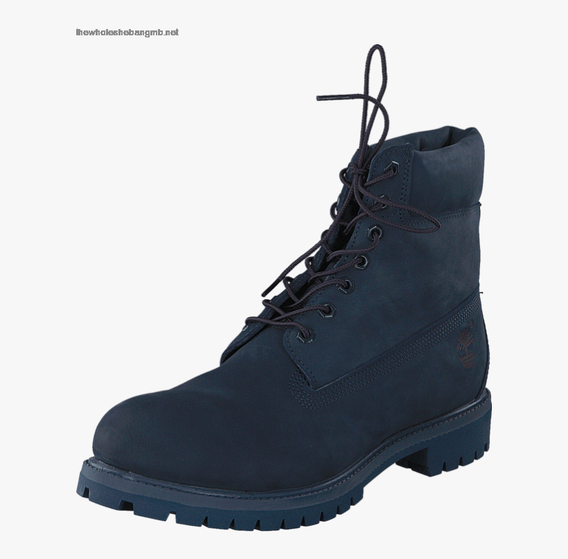 Men's Timberland 6 Premium Boot Navy - Work Boots, transparent png #9475486