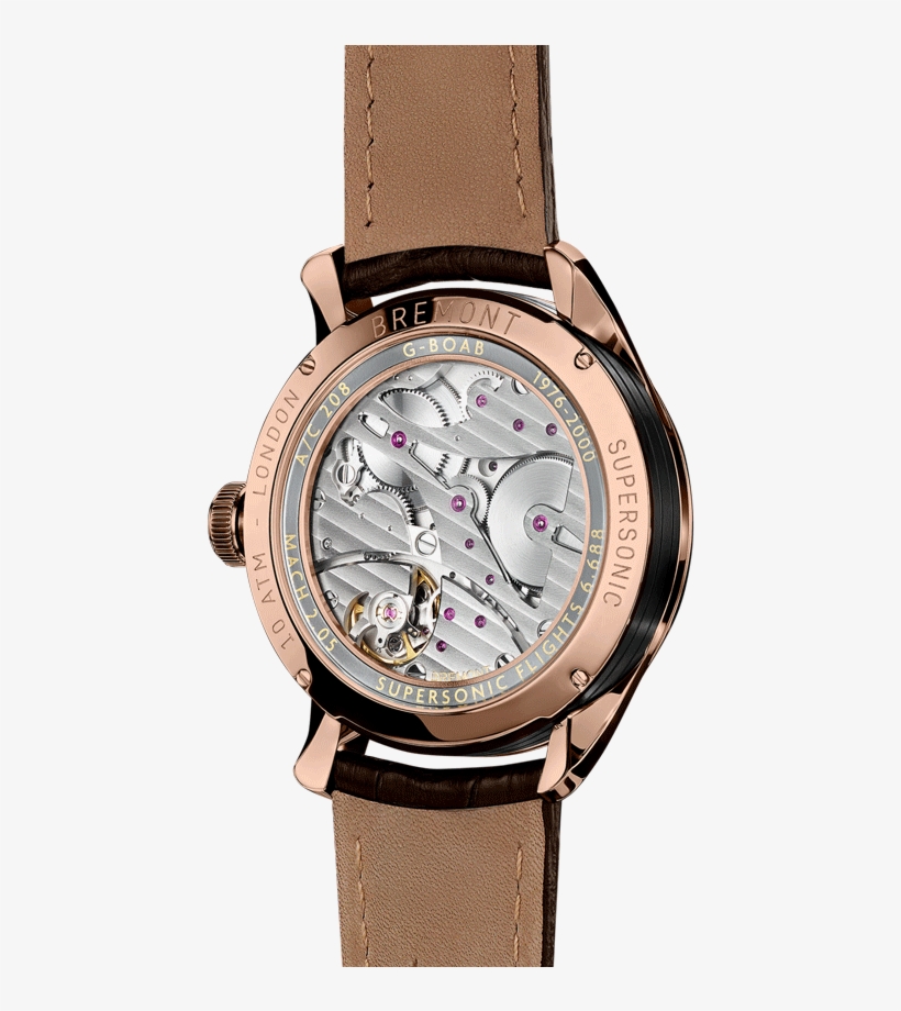 Bremont Supersonic Side Rose Gold - Bremont Supersonic Rose Gold, transparent png #9475750