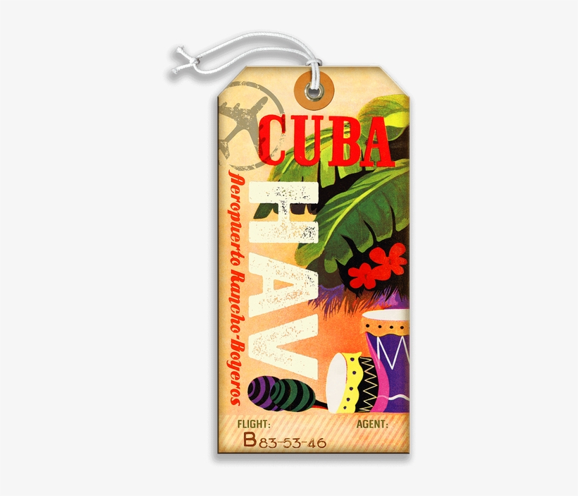 Cuba Luggage Tag - Cuban Culture, transparent png #9475915