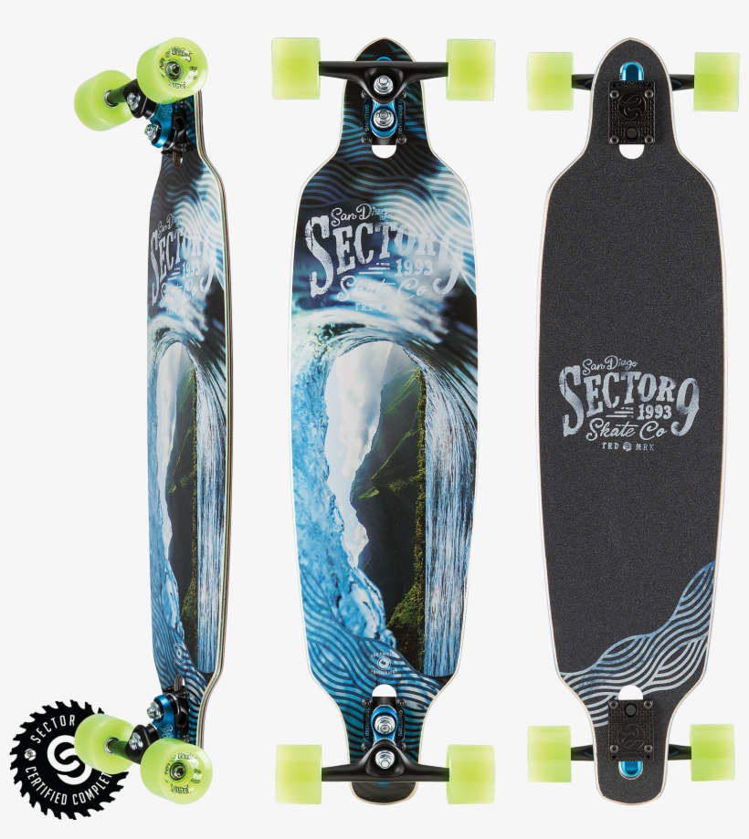 Echo Fractal - Longboard Sector 9, transparent png #9476219