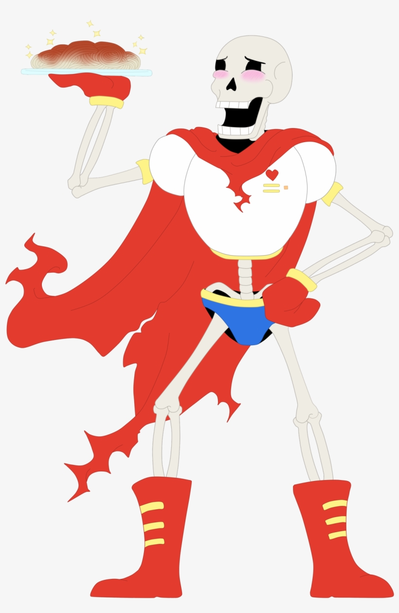 The Great Papyrus I Drew Sans Having A Bad Time So - Illustration, transparent png #9476327