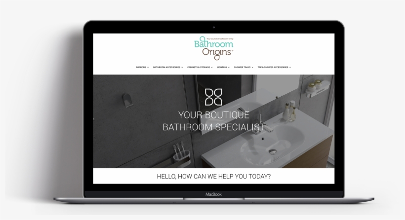 Bathroom Origins Newsletter Image - Led-backlit Lcd Display, transparent png #9476661