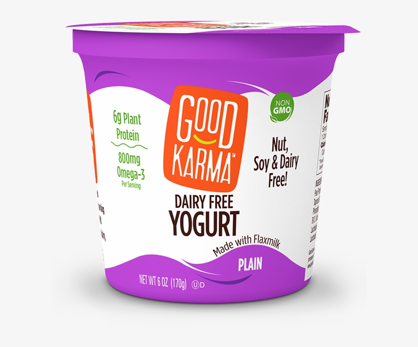 Our Crazy Delicious Plain Dairy Free Yogurt Made With - Box, transparent png #9476731