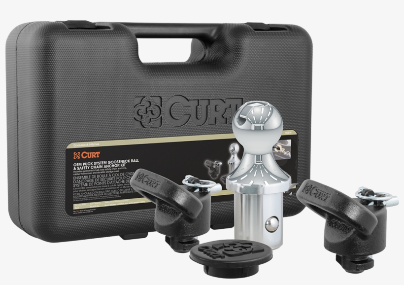 60618 Curt Oem Ball & Safety Chain Kit - 2017 F250 Gooseneck Hitch, transparent png #9476771
