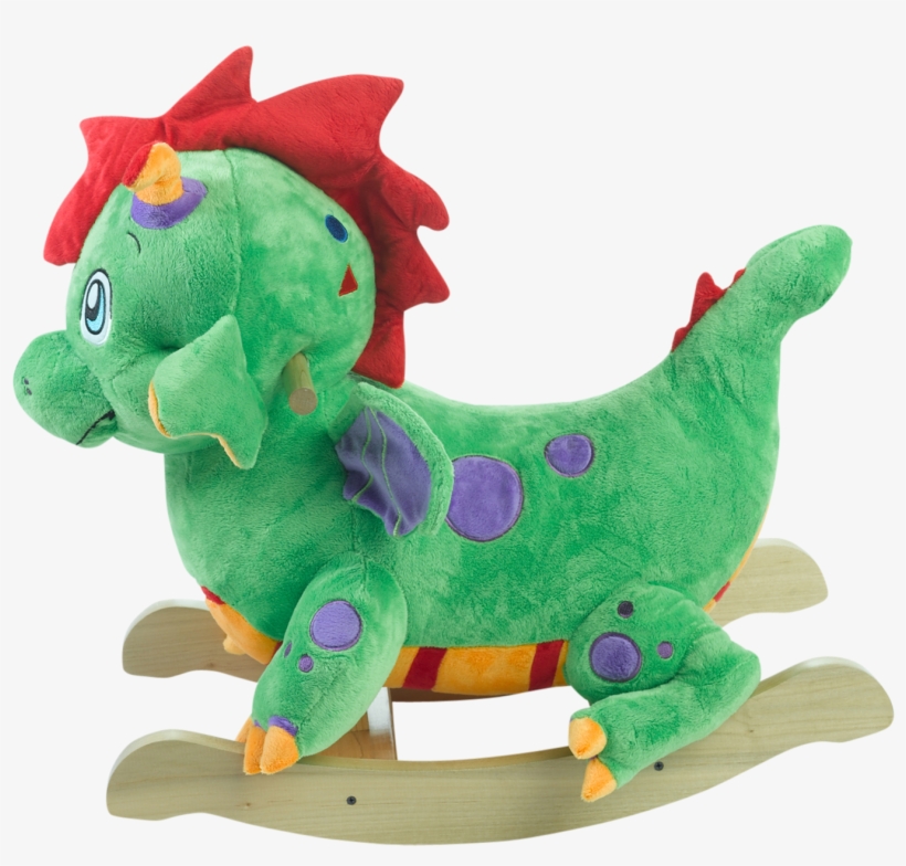 Poof The Lil' Dragon Rocker Animal Adventure Plush Rockers Free Transparent PNG Download