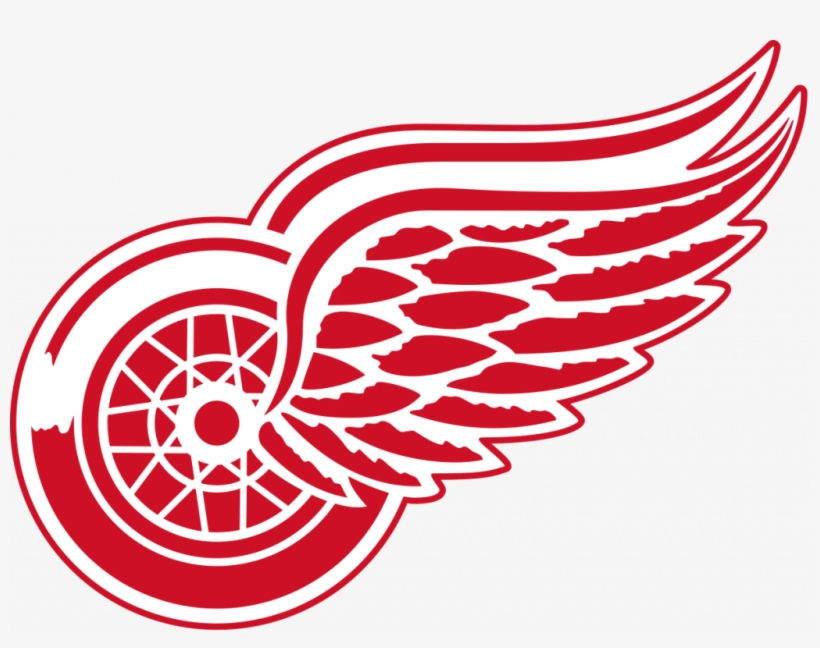 Caps Veto Wings - Detroit Red Wings Logo, transparent png #9477341