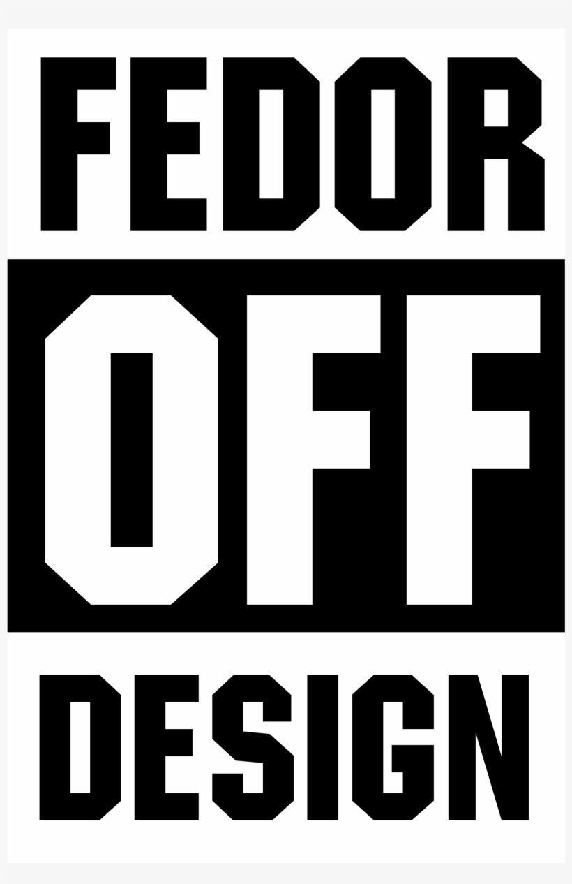 Fedor Off Design Logo Png Transparent - Logo Off White Vectoriel, transparent png #9477429