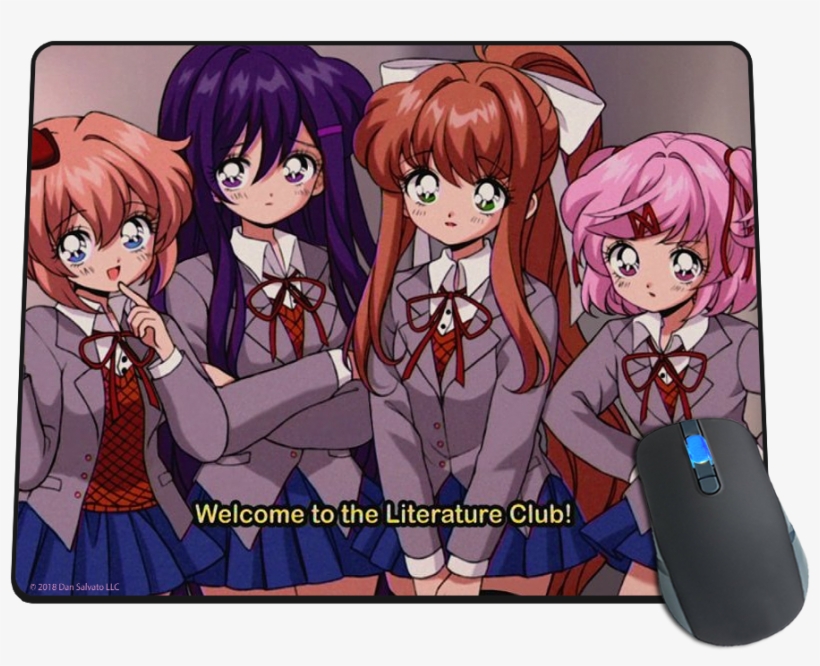 Anime Dokidoki Literature Club, transparent png #9477976
