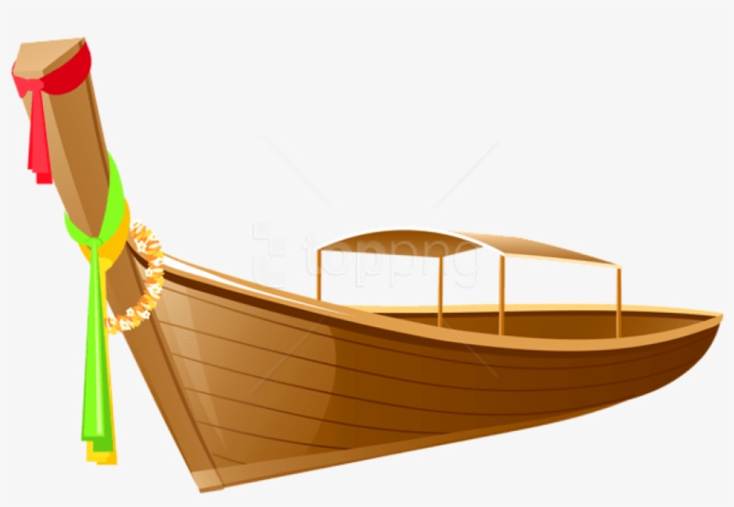 Free Png Download Thailand Long Boat Clipart Png Photo - Thailand Boat Png, transparent png #9478481
