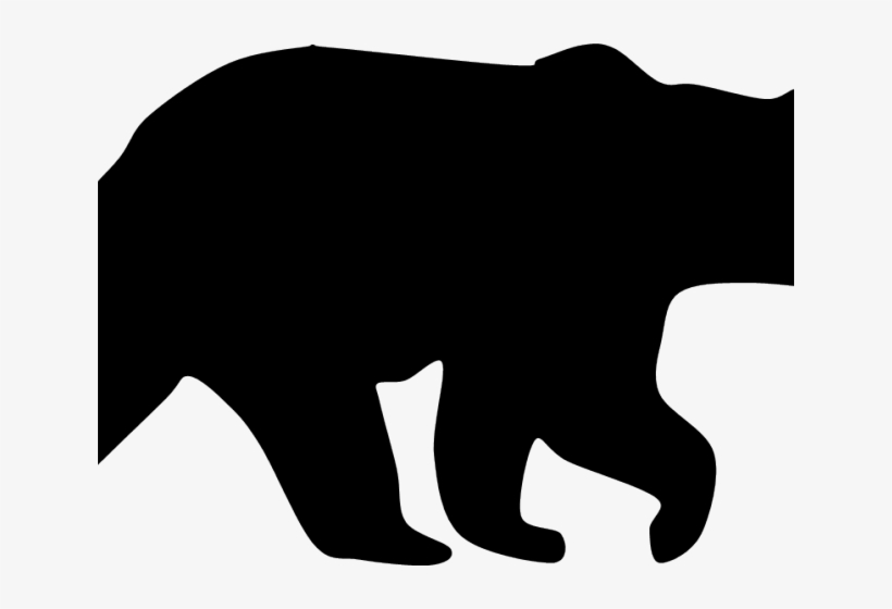 Black Bear Clipart California - American Black Bear, transparent png #9478830