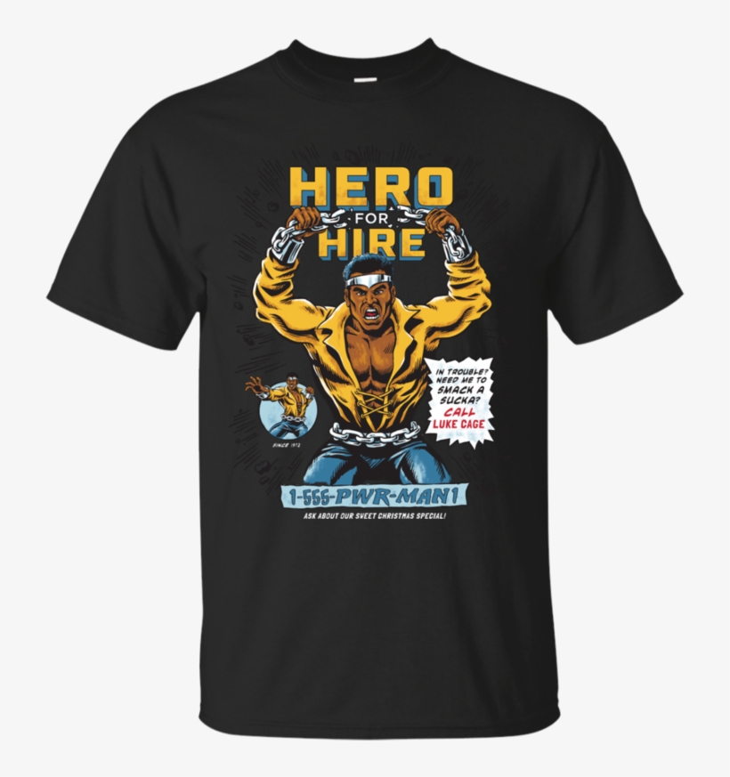 Hero For Hire Luke Cage T Shirt & Hoodie - Backstreet Boys Shirts, transparent png #9478893