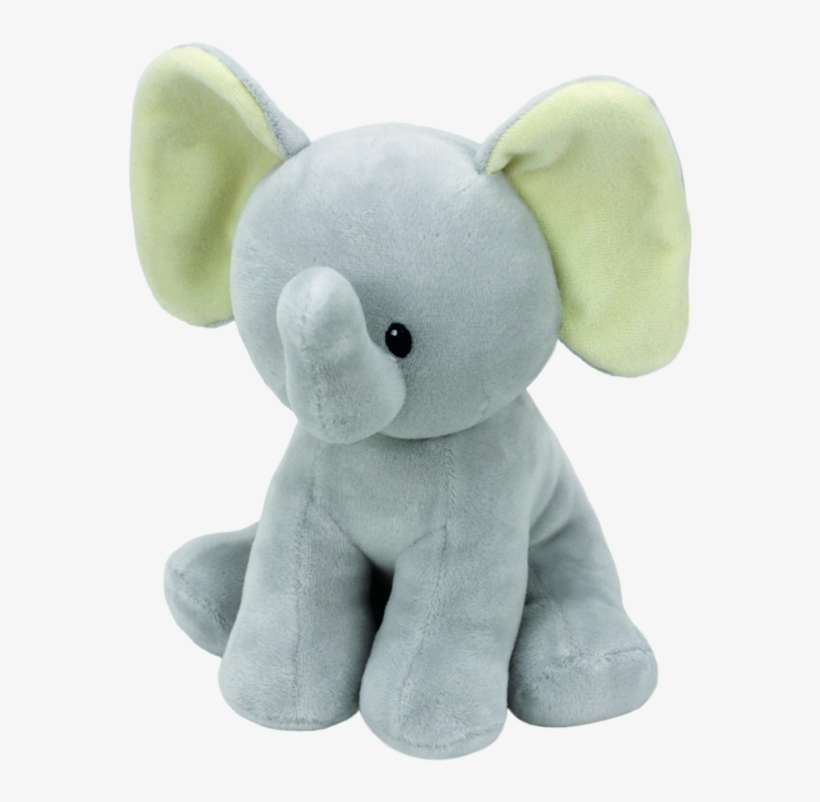 Bubbles The Grey Elephant Baby Ty - Beanie Boos Elephant, transparent png #9479320