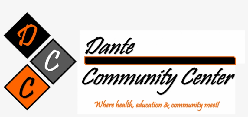 Dante Community Center - Calligraphy, transparent png #9479647