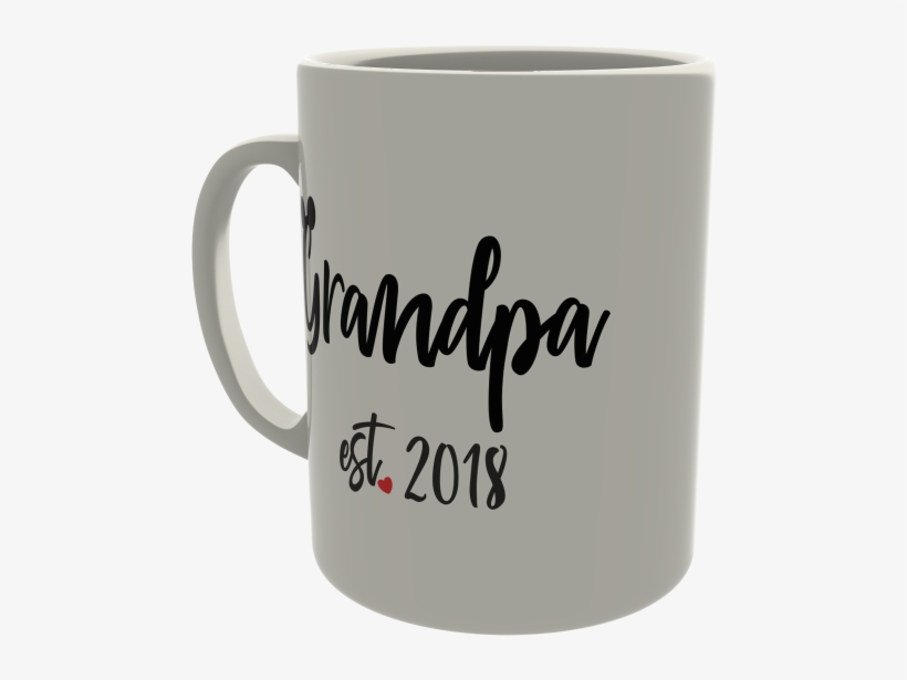 Grandpa - Est - Coffee Cup, transparent png #9480493
