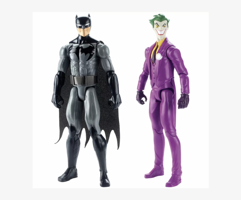 Dc Justice League Action Batman & The Joker Figures, - Justice League Action Toys Batman, transparent png #9480496