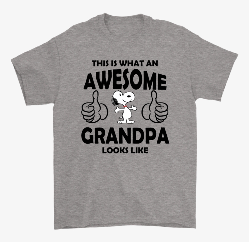 This Is What An Awesome Grandpa Looks Like Snoopy Shirts-snoopy - Legend Of Sleepy Hollow Tshirt, transparent png #9480498