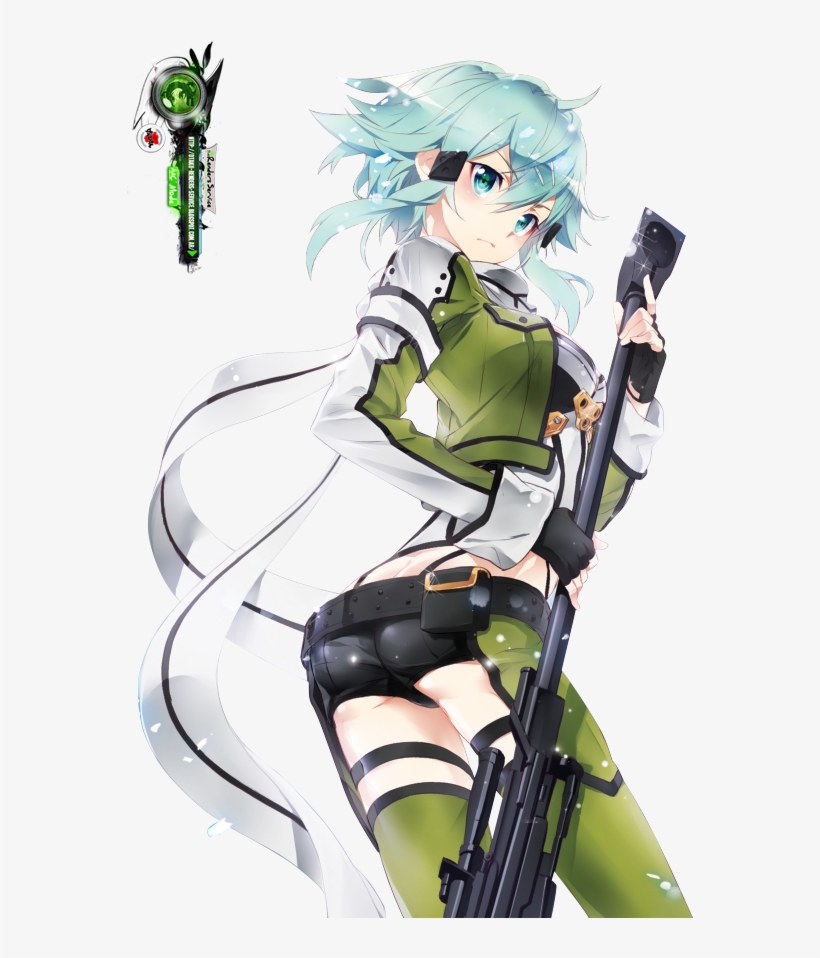 Tutoriel Signature Sinon - Pixiv ソード アート オンライン, transparent png #9480706