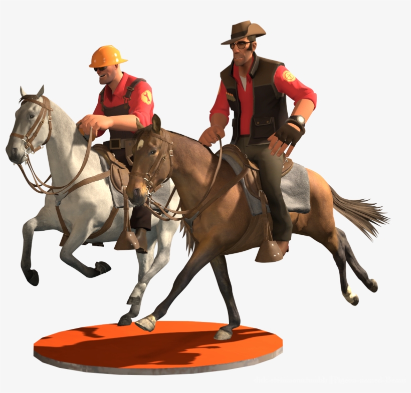 Tf2 Cowboyscreation - Stallion, transparent png #9481309