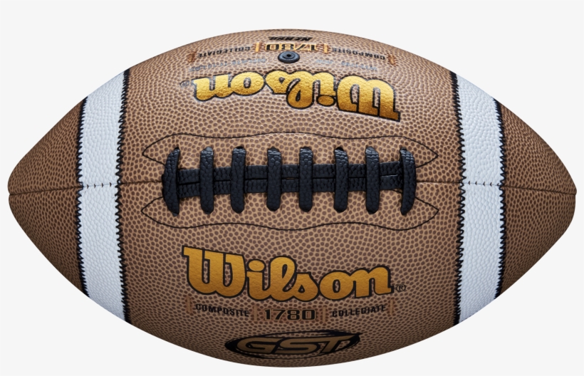 Wilson Gst Game Series Official Size Ncaa Composite - Kick American Football, transparent png #9482491