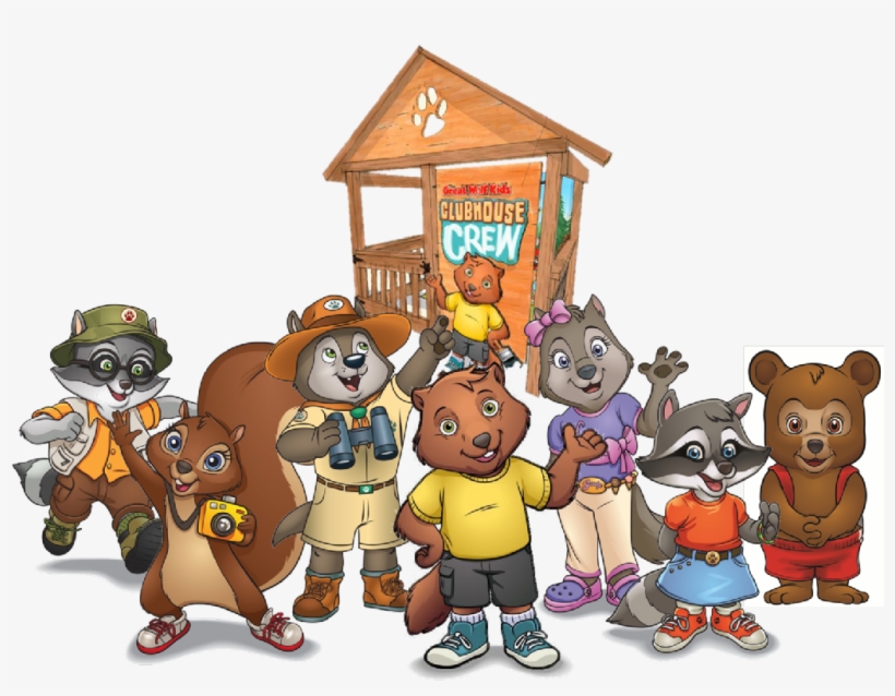 Great Wolf Lodge Clubhouse Crew - Great Wolf Lodge Cartoon Characters, transparent png #9483188
