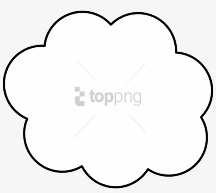 Free Png Clouds Drawing Png Png Image With Transparent - Heart, transparent png #9483241