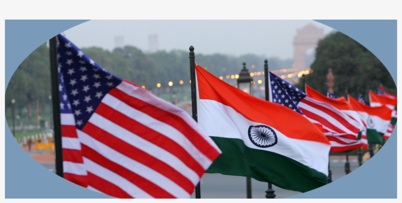Us India Flags, transparent png #9483868