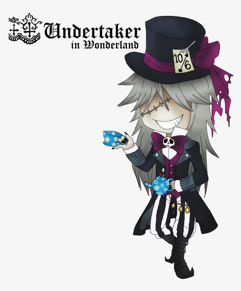 Undertaker Mad Hatter Photo - Cartoon, transparent png #9484761