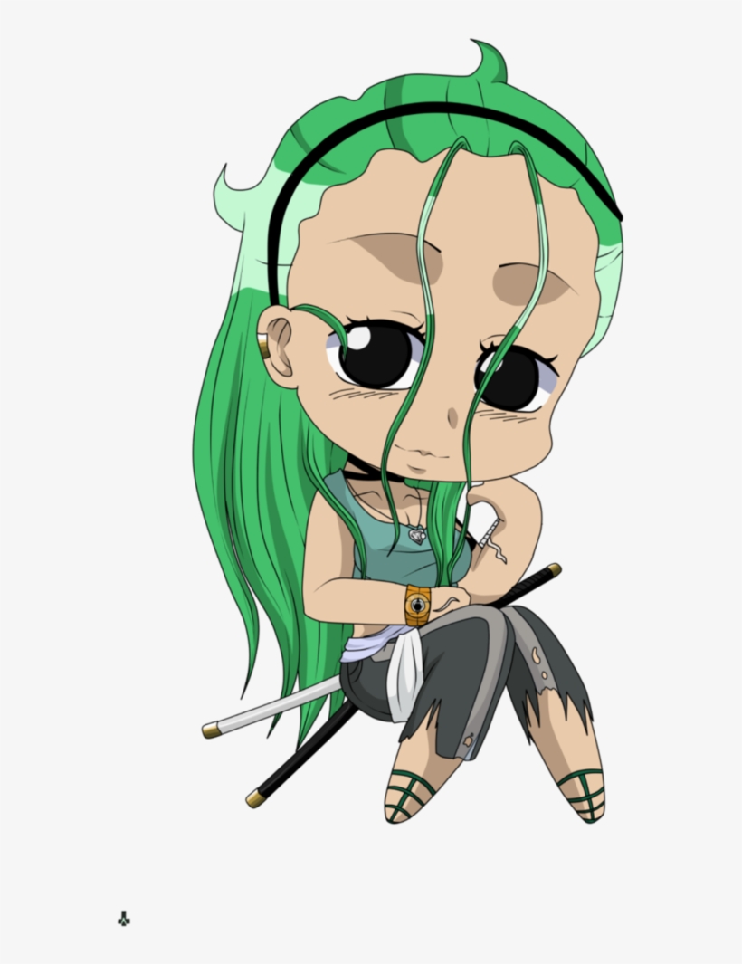 One Piece Chibi Png - One Piece Zoro Chibi, Transparent Png, png download,  transparent png image