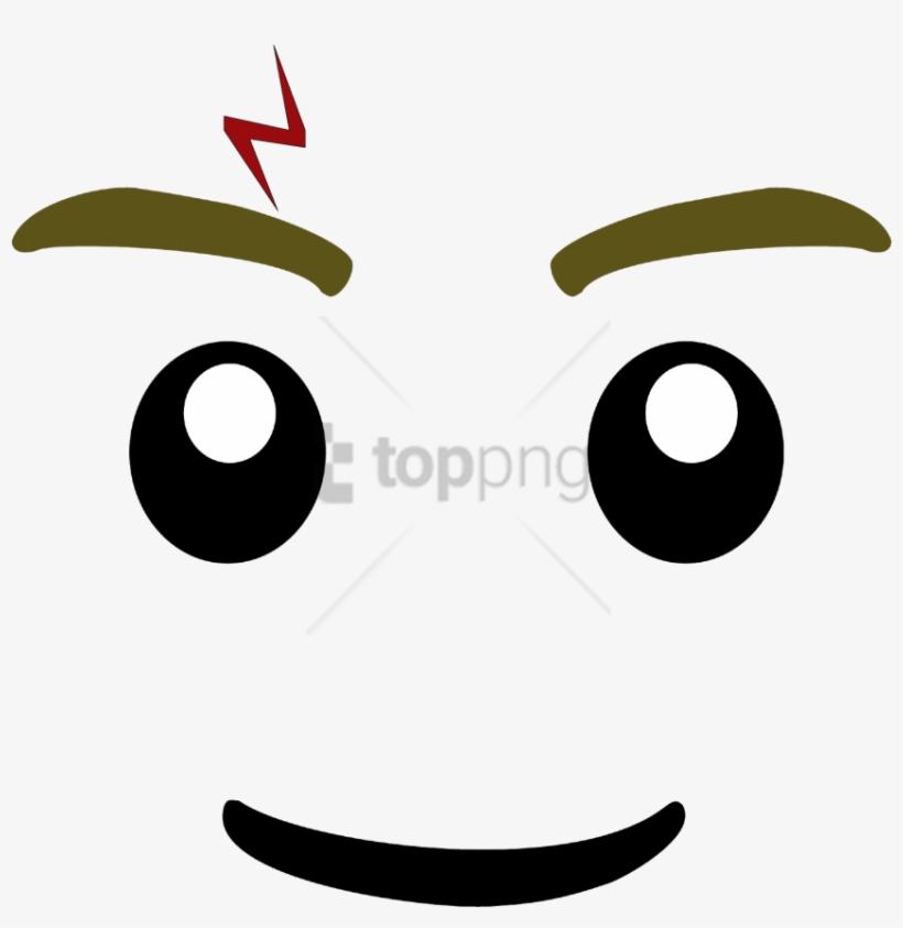 Free Png Lego Face Decals Transparent Png Image With - Lego Harry Potter Face, transparent png #9485358
