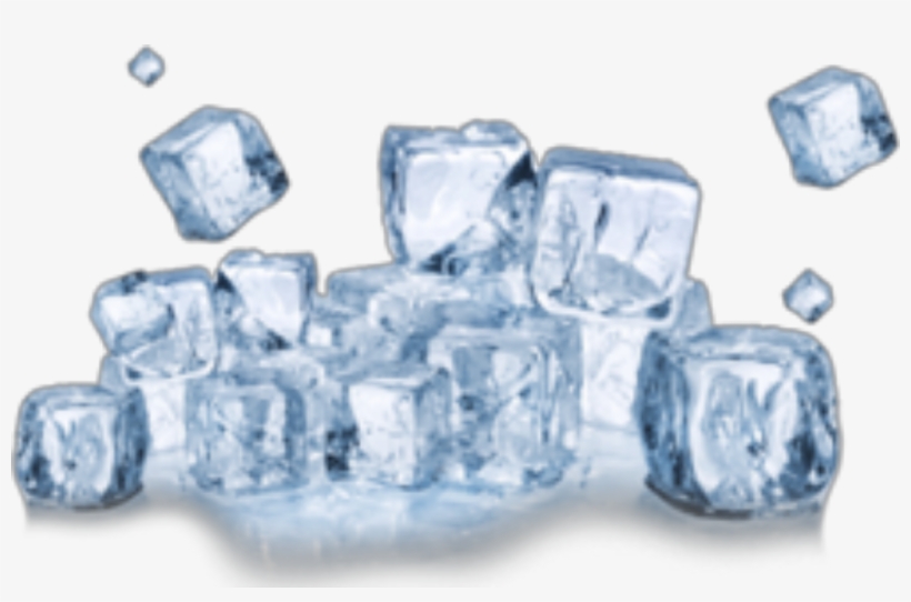 #ftestickers #frozen #ice #icecubes - Water Ice Cube Png, transparent png #9485600