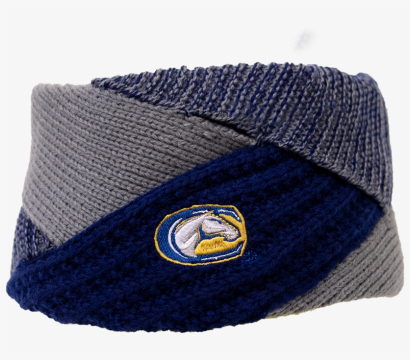 Image For Zoozatz Uc Davis Mascot Crisscross Headband - Beanie, transparent png #9485760