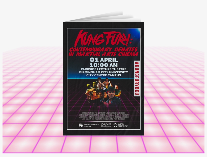 Neon Colours And A Traditional Movie Poster Layout - Graphic Design, transparent png #9485997