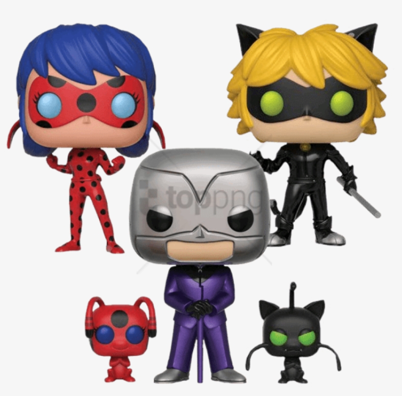 Free Png Download Tales Of Ladybug & Cat Noir - Miraculous Ladybug Pop Vinyl, transparent png #9486131