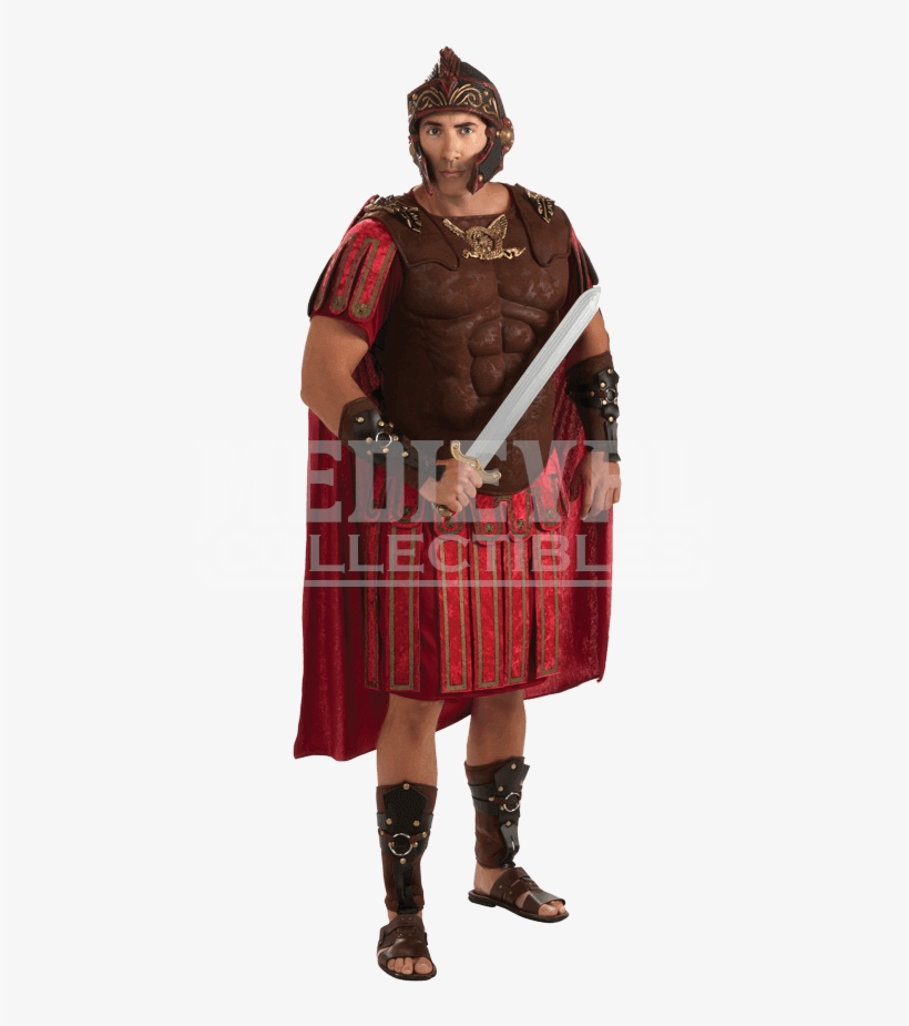 Roman Soldier Costume For Adult, transparent png #9486184