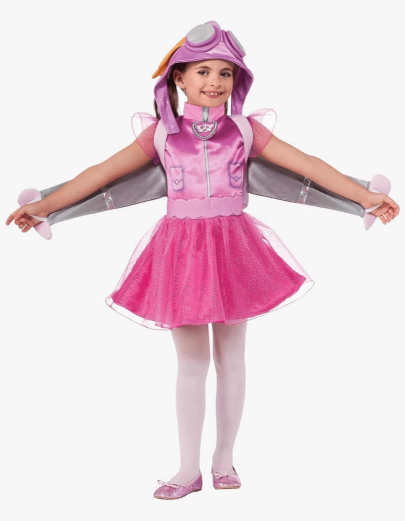 Child Paw Patrol Skye Costume - Sky Costume For Kids, transparent png #9486186