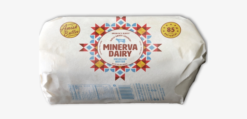 Unsalted Amish Roll Butter - Packaging And Labeling, transparent png #9486376