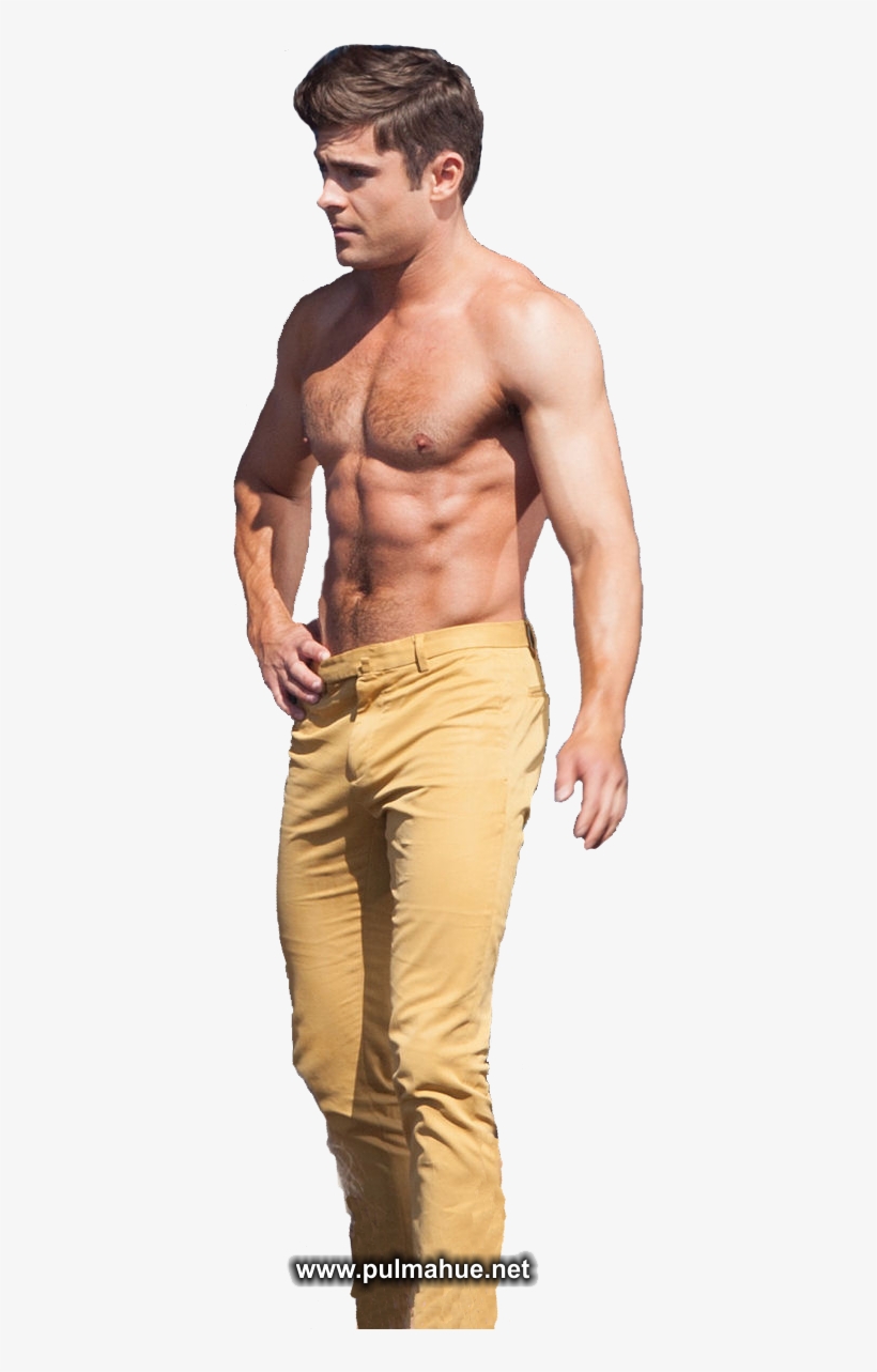 Zac Se Ha Visto Sin Camisa Durante Toda La Semana Para - Barechested, transparent png #9486586