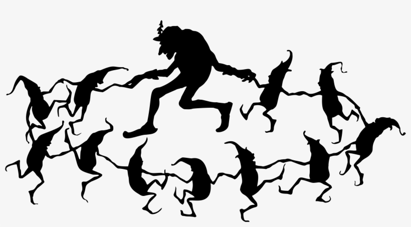 Big Image - Celtic Fairy Silhouette, transparent png #9487652