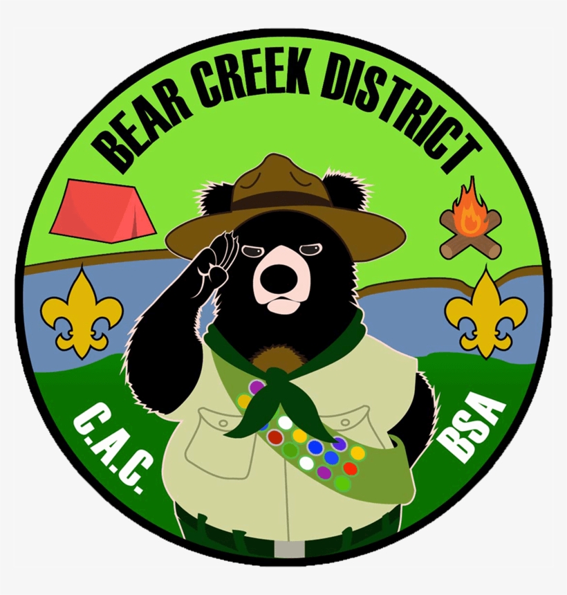 Bear Creek District Logo - Cartoon, transparent png #9487996