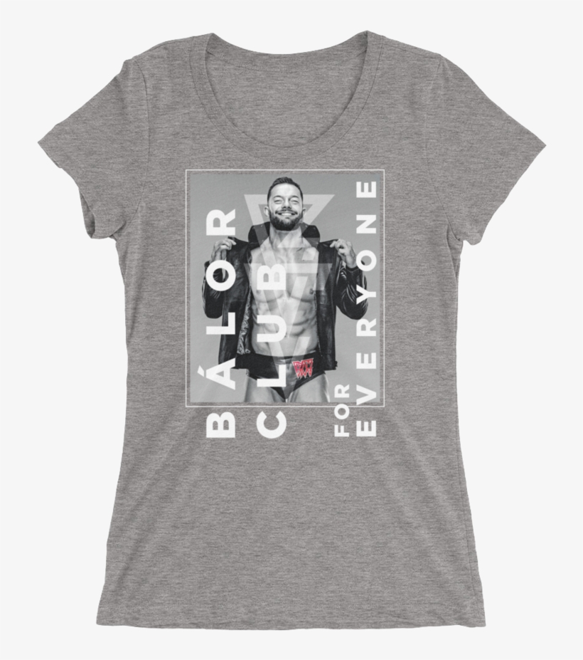 Finn Bàlor "bàlor Club For Everyone" Women's Tri Blend - Bob Seger T Shirt Womens, transparent png #9490028