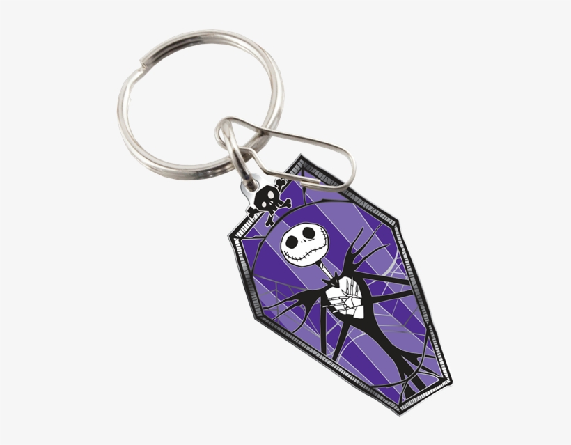 Disney Nightmare Before Christmas Coffin Enamel Key - Spiderman Keychain, transparent png #9490788