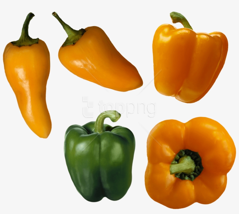 Free Png Download Pepper Png Images Background Png - Orange Pepper Png, transparent png #9491377