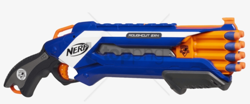 Free Png Nerf Gun Png Image With Transparent Background - Nerf Rough Cut, transparent png #9491381