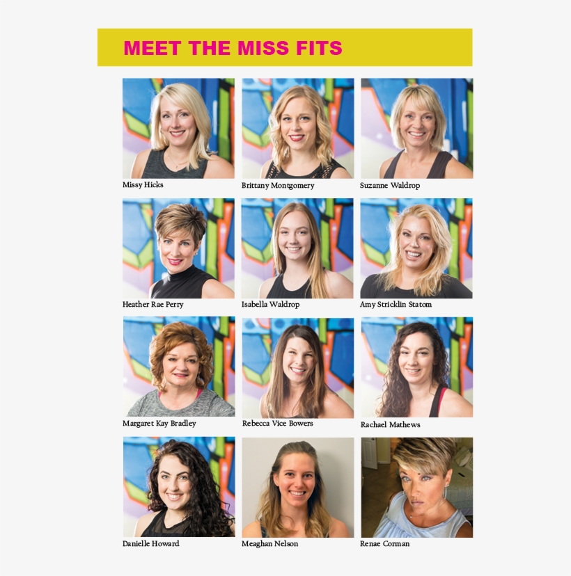 Miss Fits - Collage, transparent png #9491613