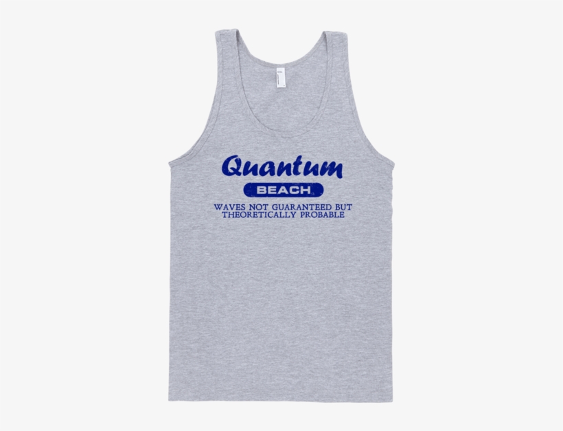 Quantum Beach Waves Not Guaranteed But Theoretically - Active Tank, transparent png #9492820